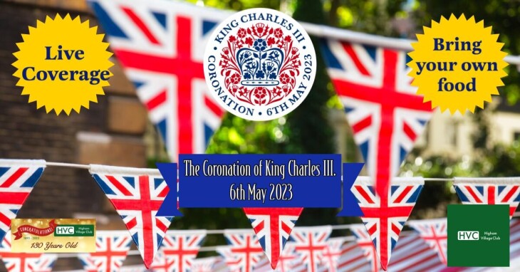 King Charles III Coronation Sat 6 May