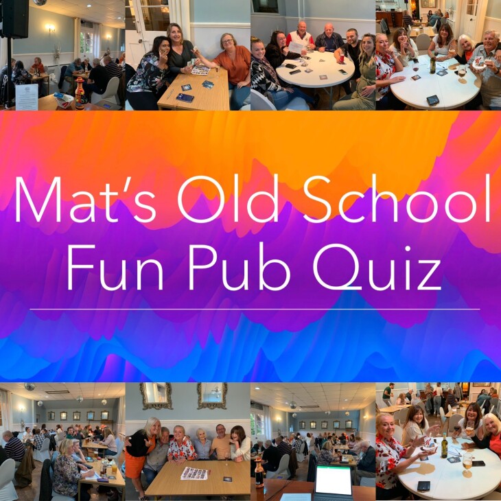 Last nights Mat's Fun Pub Quiz