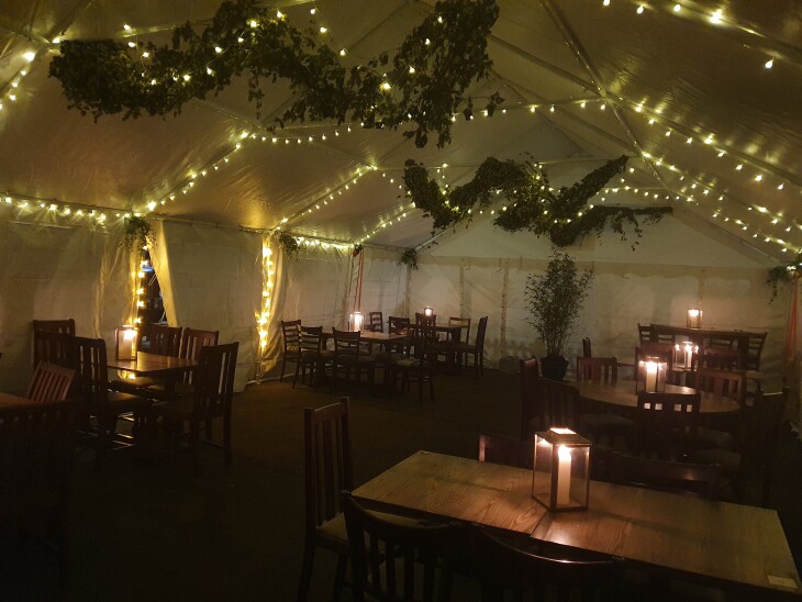 New Heated Marquee