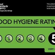Hygiene rating 5 STAR