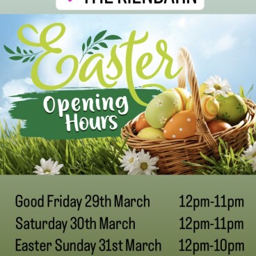 🐣 Our Easter opening hours 🐣