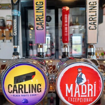 New lager and cider on tap !