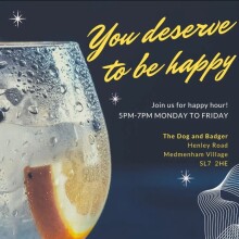 Come join us for happy hour!