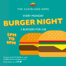 Monday burger night!!