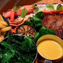 Friday special - surf and turf!