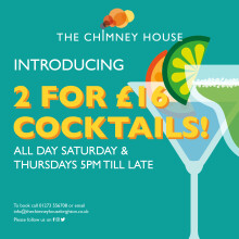 Cocktail offer Thursday's & Saturday's