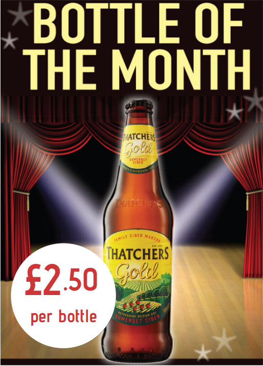 Bottle of the Month: Thatcher's Gold