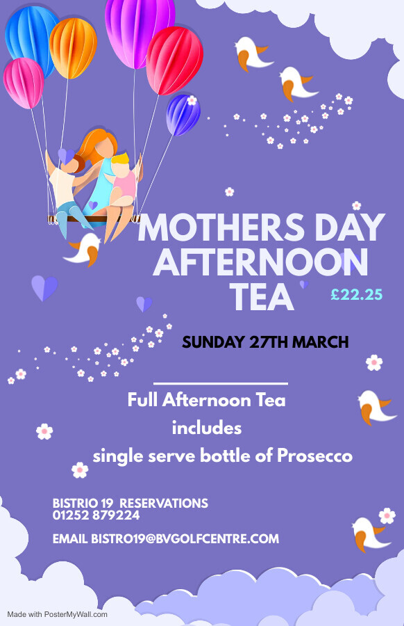 Mothers day  Afternoon Tea