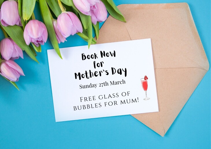 Book Now For Mother's Day