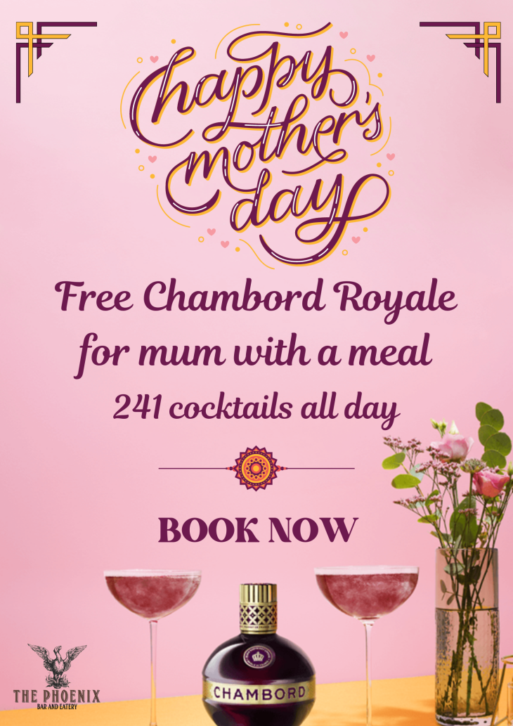 FREE COCKTAIL FOR MUM