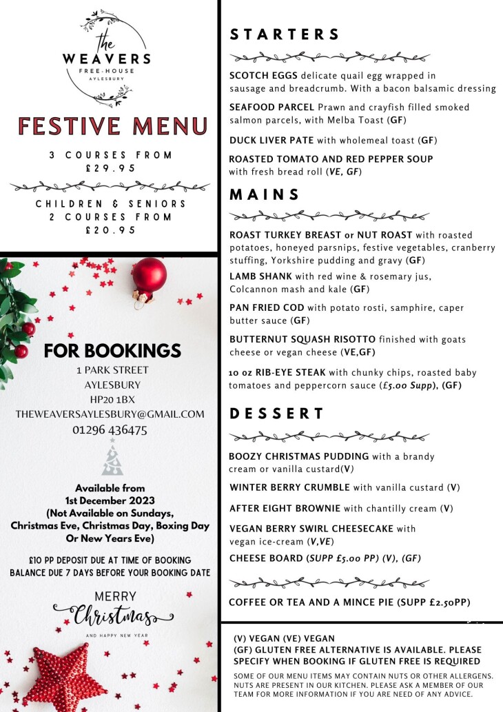 Book now For Christmas