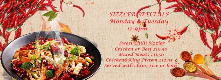 SIZZLER SPECIAL