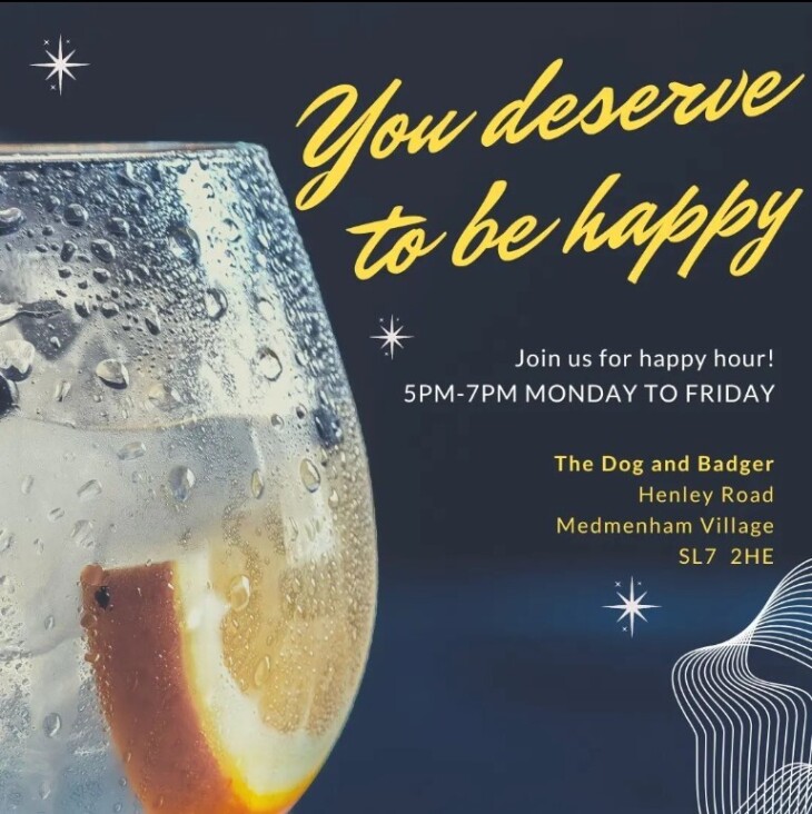Come join us for Happy Hour!