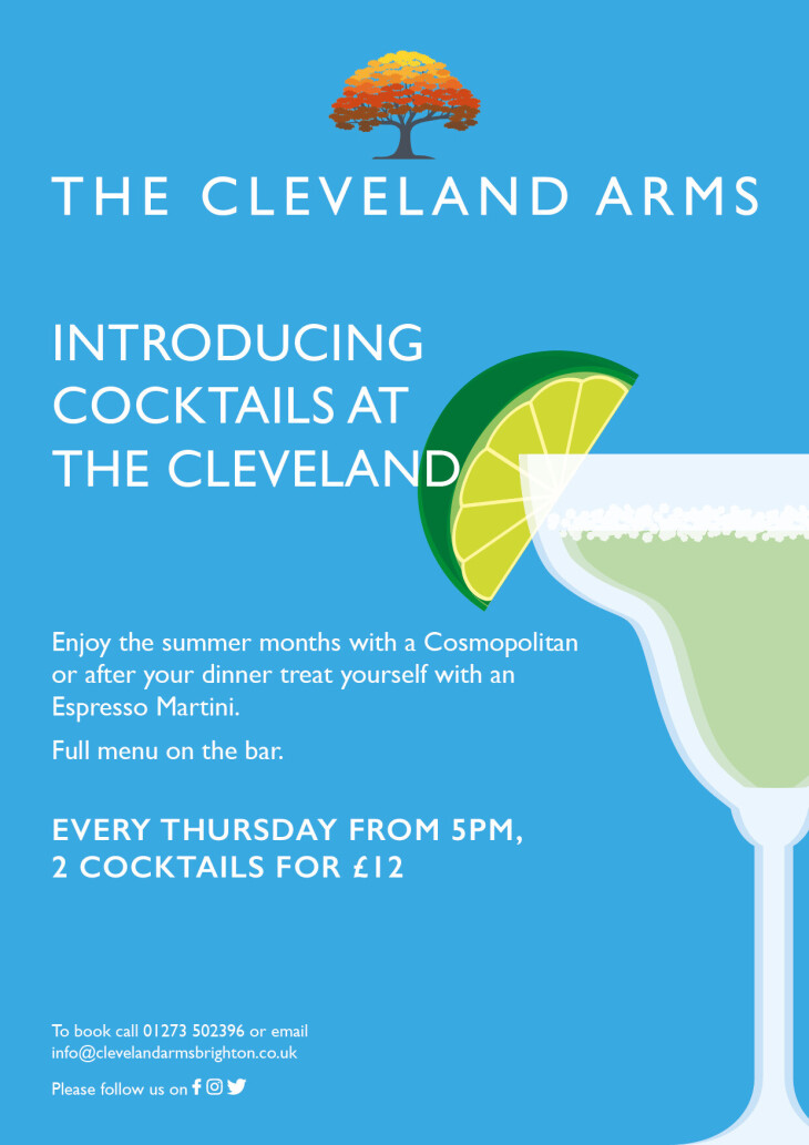 Cocktails at The Cleveland