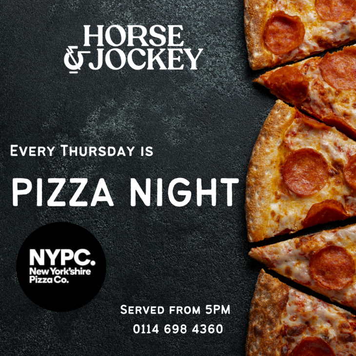 Pizza Thursdays @ The Jockey