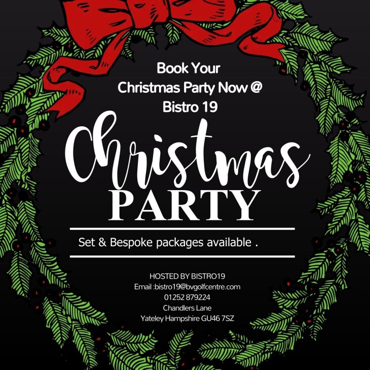 Book your Christmas party