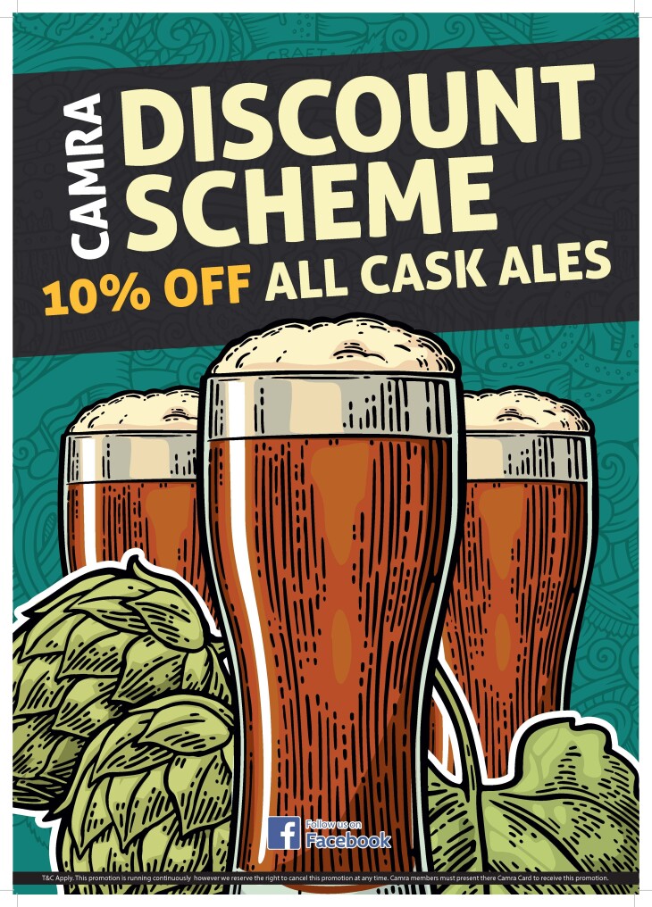 Camra Real Ale Discount