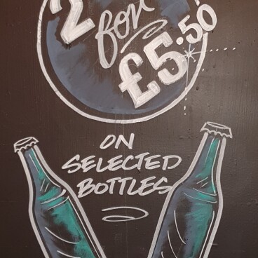 2 for £5.50 bottles*