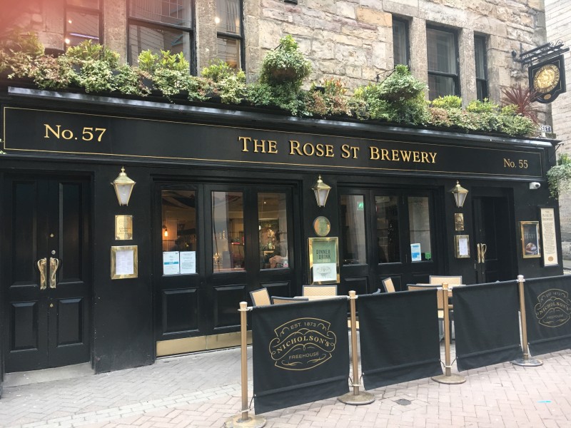 Rose Street Brewery, Edinburgh